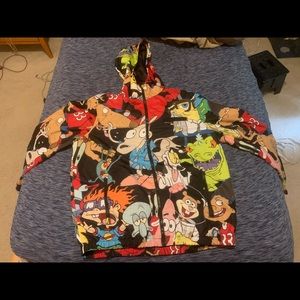 Members only x Nickelodeon windbreaker